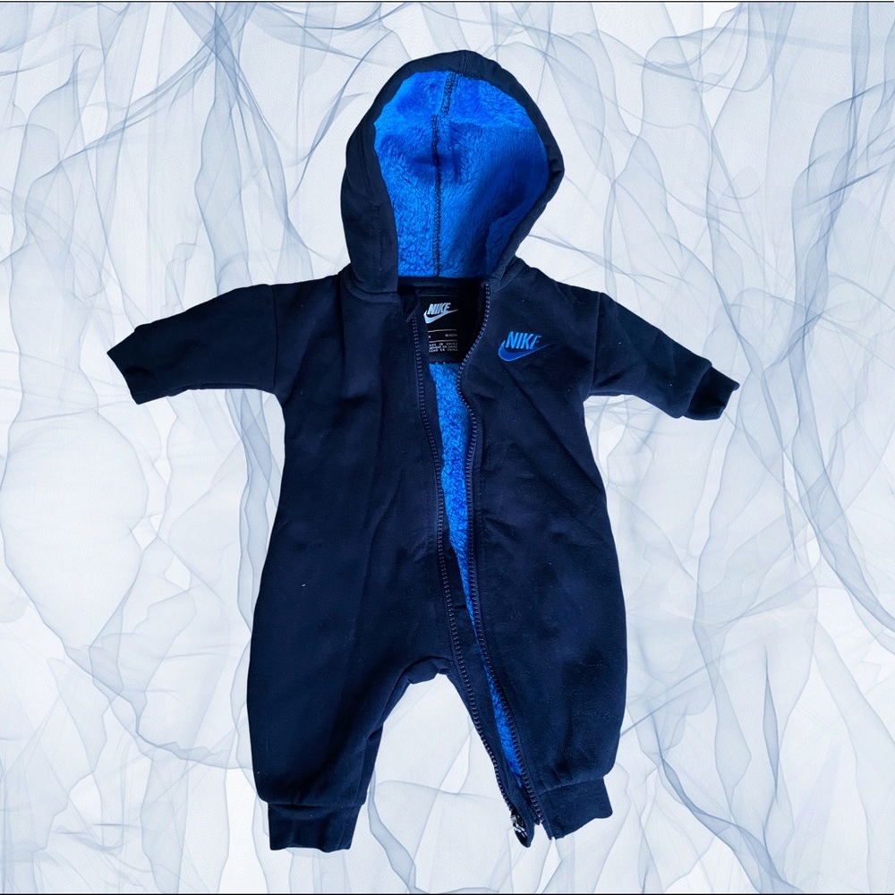Nike baby winter suit navy 3-6M